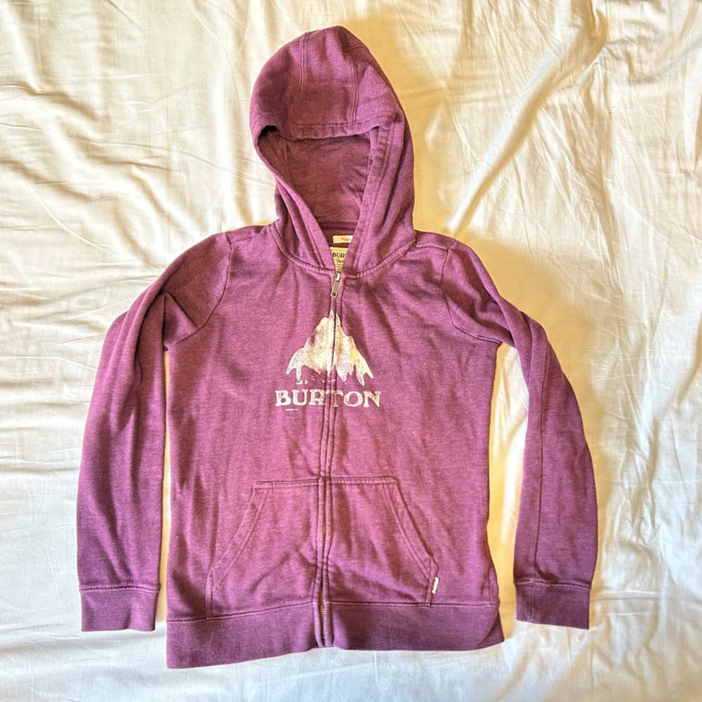 Burton Girls Zip Up Hoodie